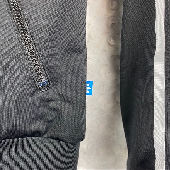 Adidas SuperStar Track Jacket Black and White - Picture 8 of 13